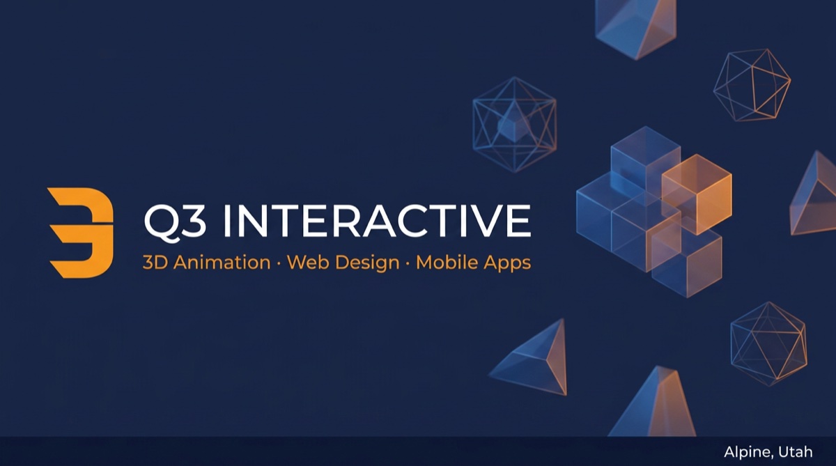 Top 3D Animation & Website Design Agency in Alpine, Utah | Q3 Interactive